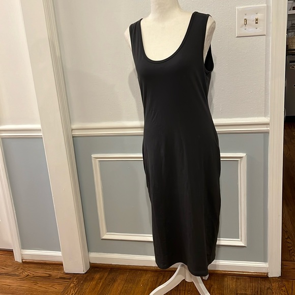 LIKE NEW DARK GREY BODYCON DRESS - SIZE XL - Picture 6 of 6